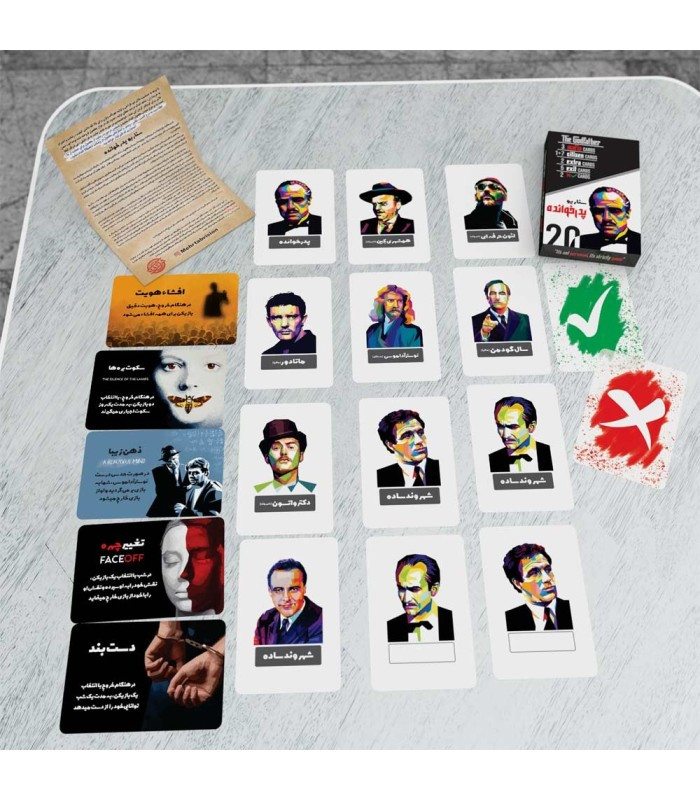 بازی فکری مدل مافیا سناریو پدرخوانده (Mafia)