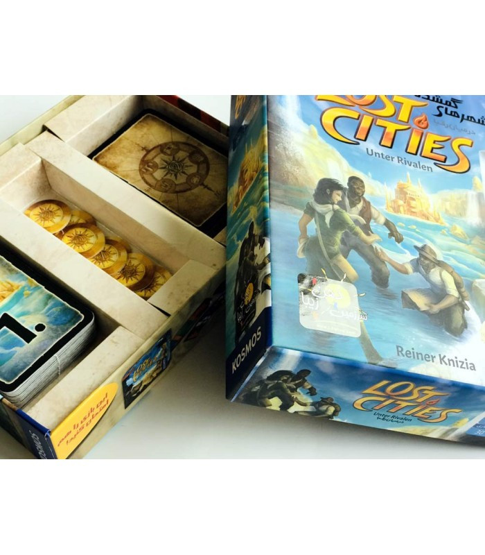 بازی فکری مدل شهرهای گمشده: رقیبان (Lost Cities: Rivals)