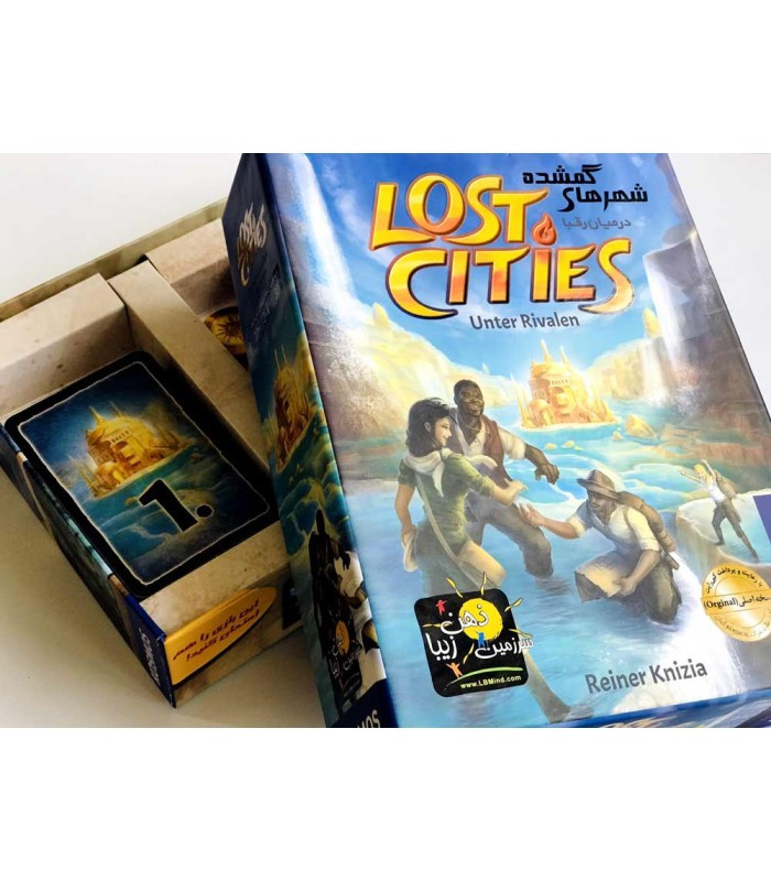 بازی فکری مدل شهرهای گمشده: رقیبان (Lost Cities: Rivals)