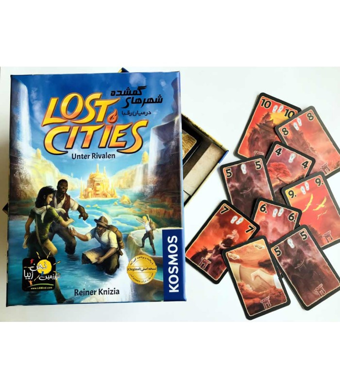 بازی فکری مدل شهرهای گمشده: رقیبان (Lost Cities: Rivals)