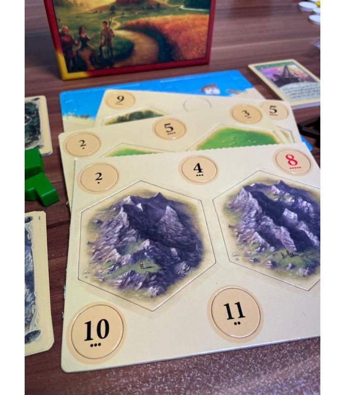 تایل بازی فکری مدل توسعه 5 و 6 نفره مهاجران کاتان (Catan: 5-6 Player Extension)