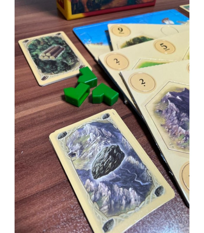 کارت بازی فکری مدل توسعه 5 و 6 نفره مهاجران کاتان (Catan: 5-6 Player Extension)