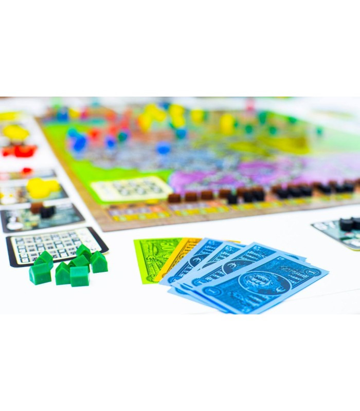 کارت بازی فکری مدل شبکه نیرو (Power Grid: Recharged Edition)