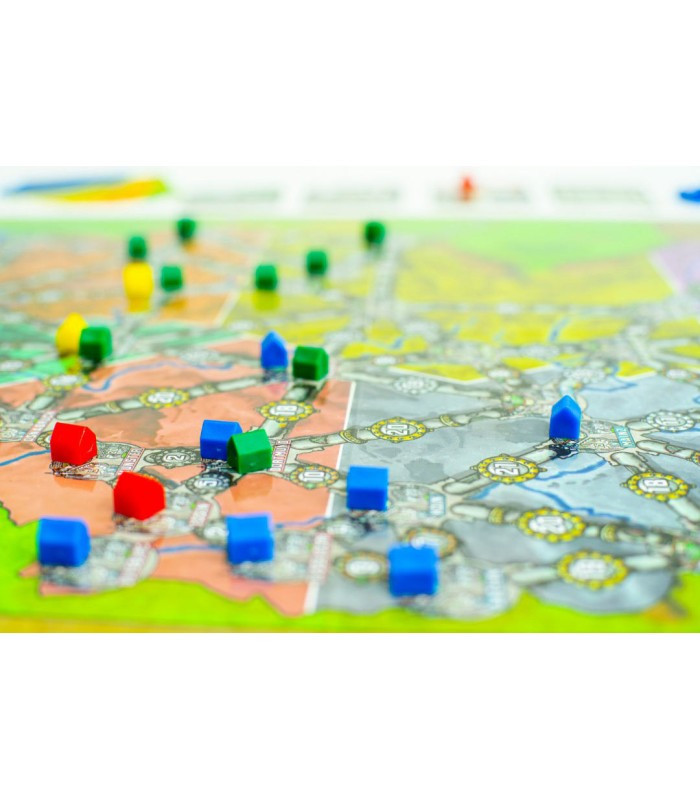 میپل بازی فکری مدل شبکه نیرو (Power Grid: Recharged Edition)
