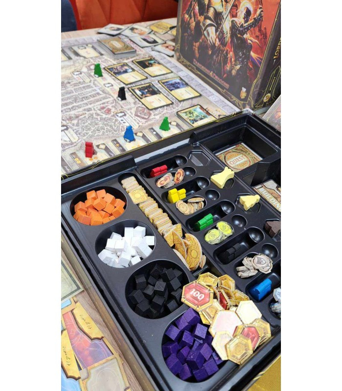 باکس بازی فکری مدل اربابان واتردیپ (Lords of Waterdeep)