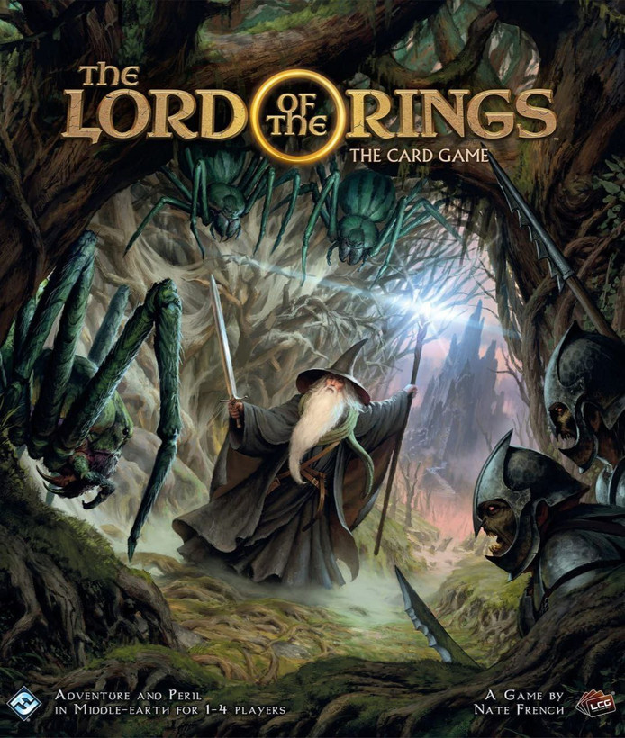 بازی فکری مدل ارباب حلقه ها کارتی نسخه سفارشی با 5 افزونه (The Lord of the Rings: The Card Game)