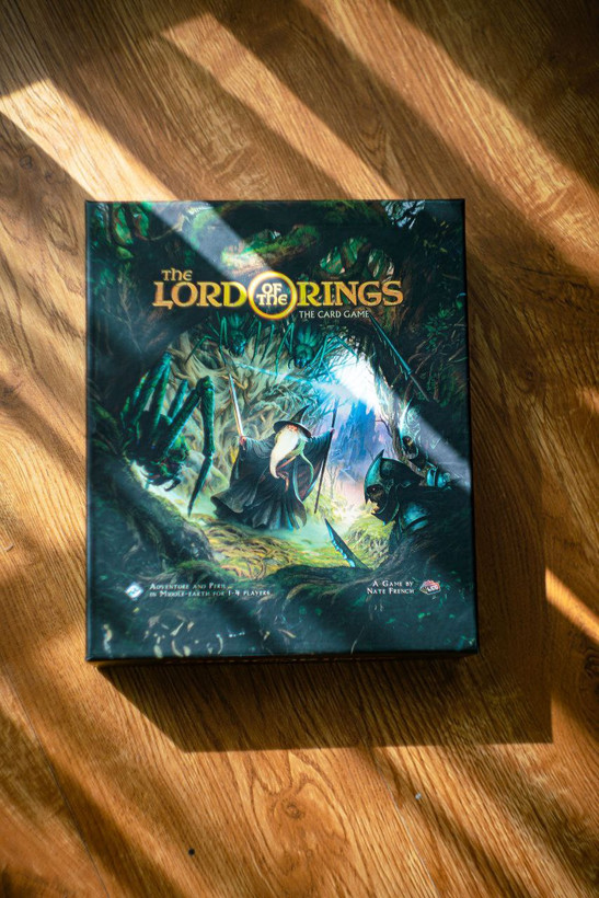 باکس بازی فکری مدل ارباب حلقه ها کارتی نسخه سفارشی با 5 افزونه (The Lord of the Rings: The Card Game)