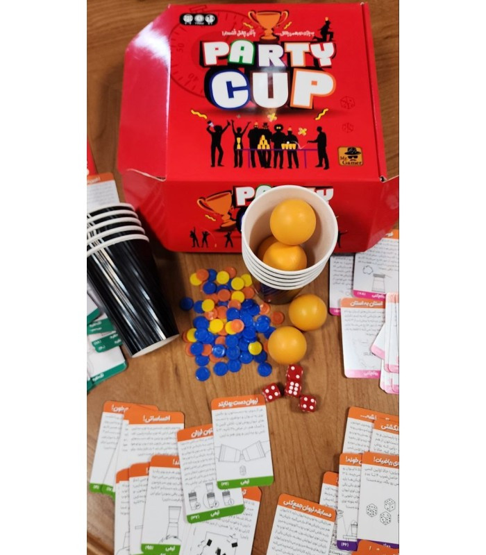 بازی فکری مدل پارتی کاپ (Party Cup)