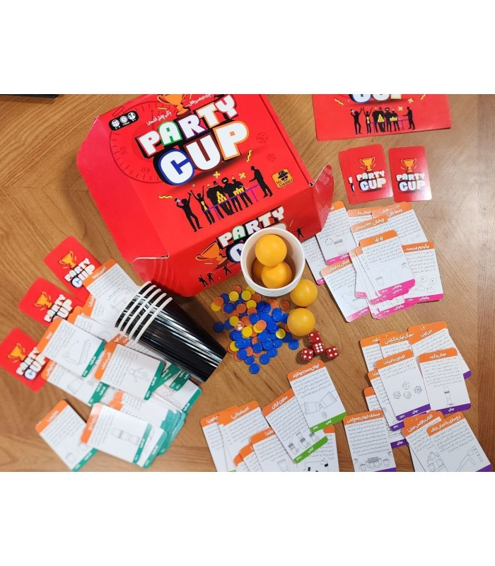 بازی فکری مدل پارتی کاپ (Party Cup)