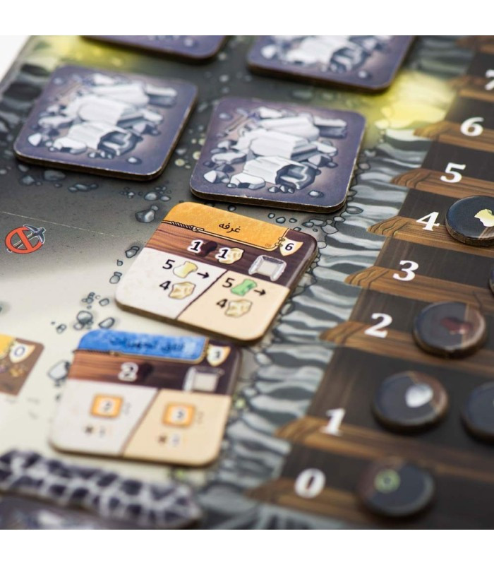 تایل بازی فکری مدل کورنا: غار در برابر غار (Caverna: Cave vs Cave)