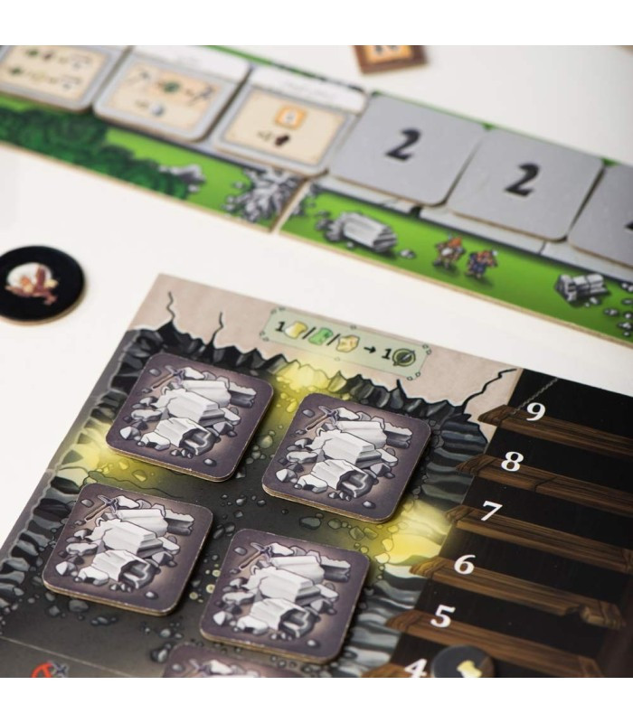 صفحه بازی فکری مدل کورنا: غار در برابر غار (Caverna: Cave vs Cave)