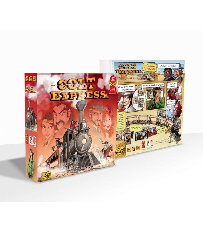 بازی فکری مدل کلت اکسپرس (Colt Express)