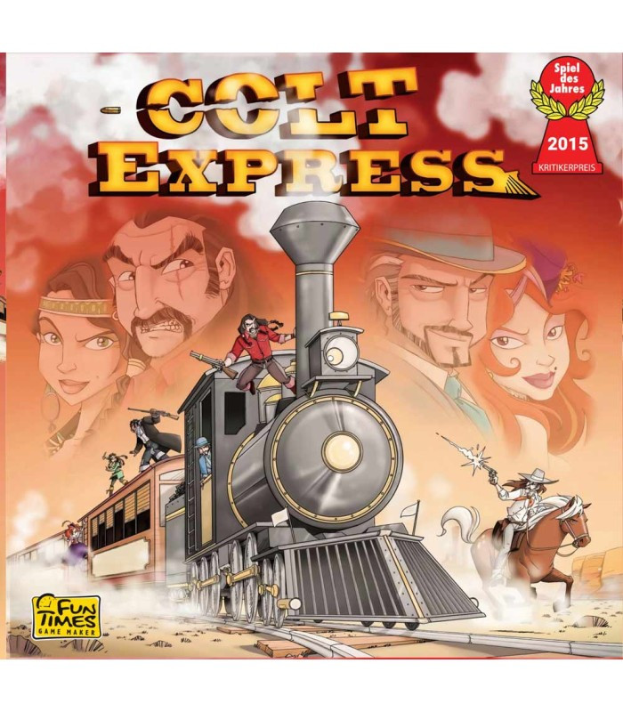 بازی فکری مدل کلت اکسپرس (Colt Express)