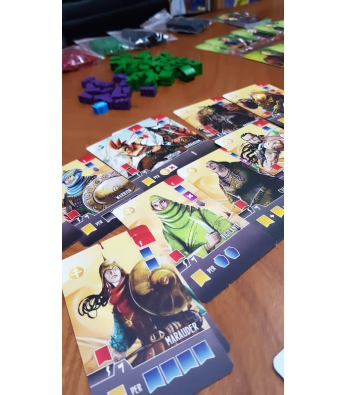 بازی فکری مدل پهلوانان امپراتوری غرب (Paladins of the West Kingdom)