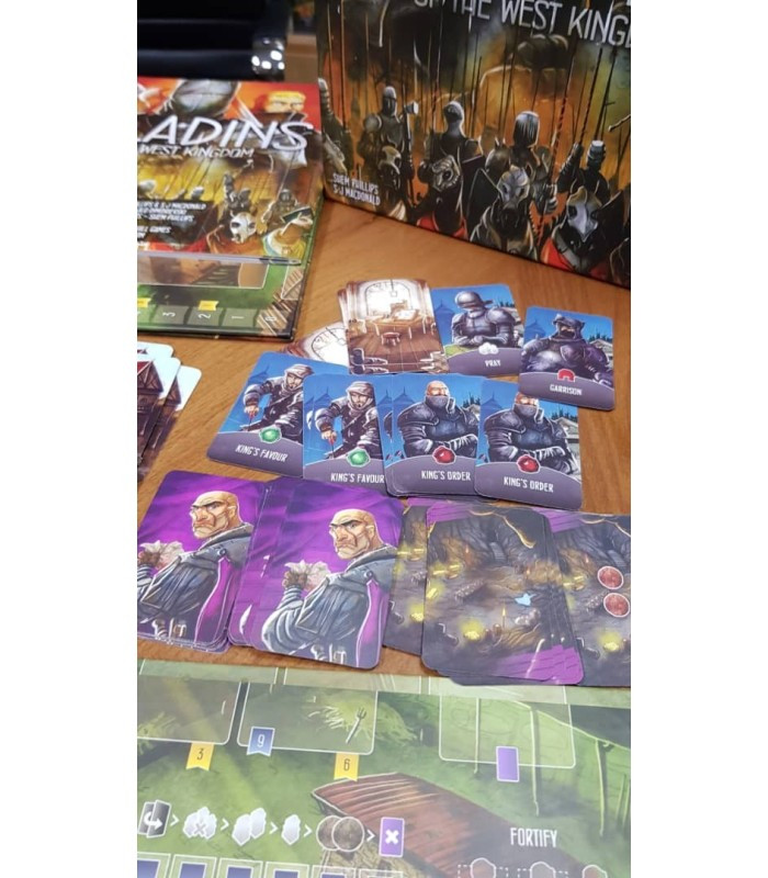 بازی فکری مدل پهلوانان امپراتوری غرب (Paladins of the West Kingdom)