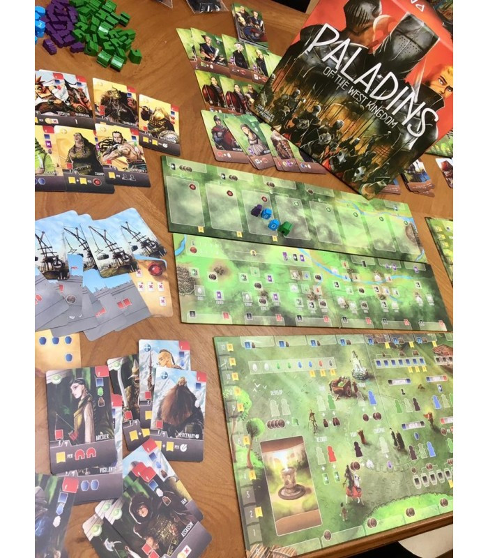 بازی فکری مدل پهلوانان امپراتوری غرب (Paladins of the West Kingdom)