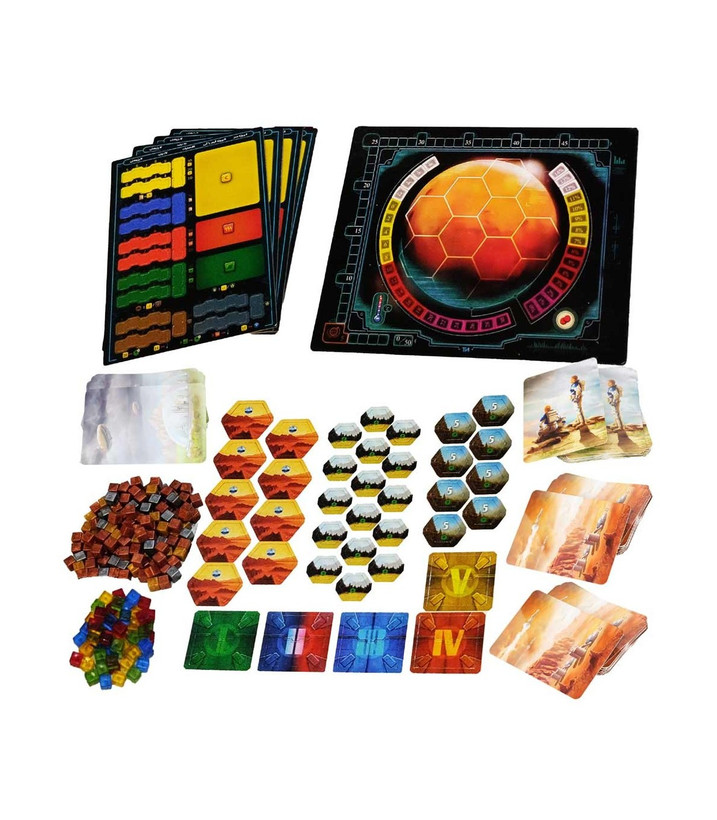 بازی فکری مدل سکونت در مریخ سفر اکتشافی آرس (Terraforming Mars: Ares Expedition)