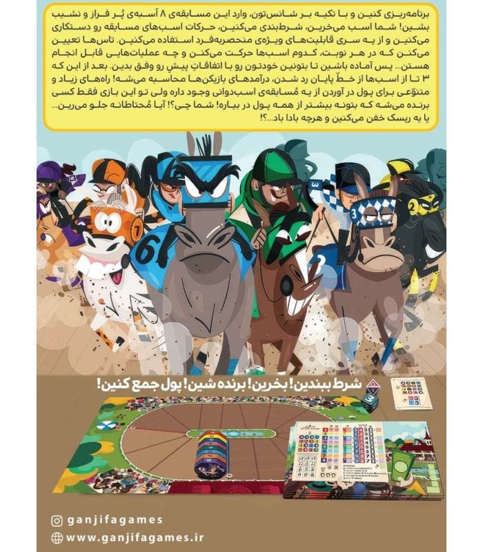 بازی فکری مدل لانگ شات (Long Shot: The Dice Game)