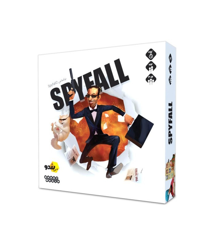 بازی فکری مدل اسپای فال (Spyfall)