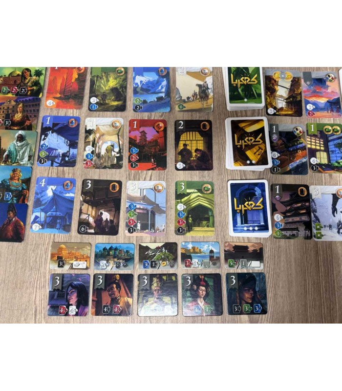 کارت بازی فکری مدل کهربا بیگ باکس (Splendor: Big Box)