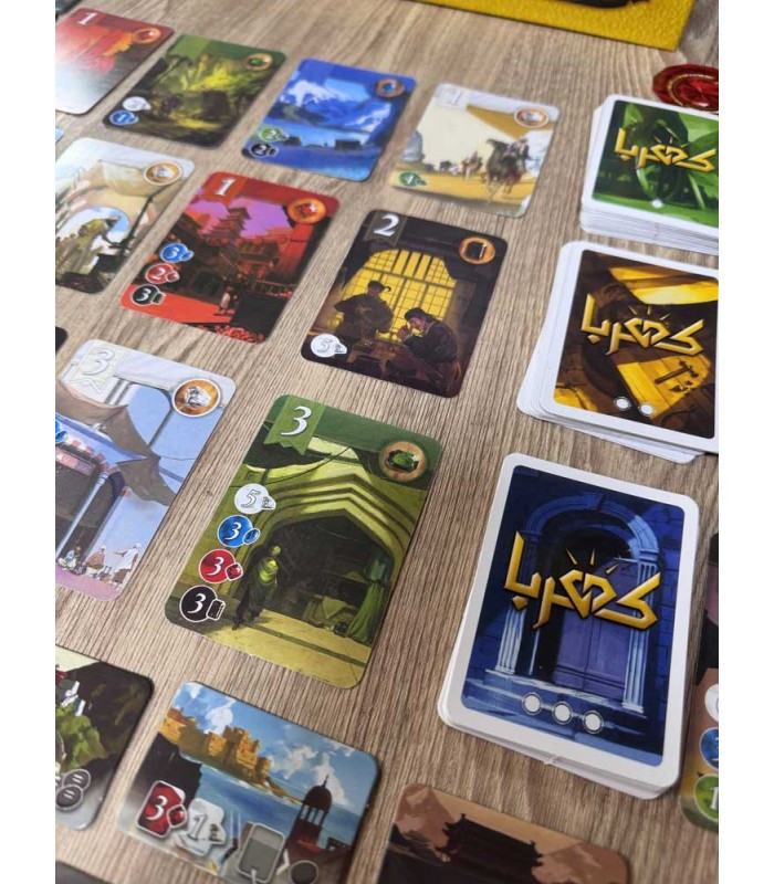کارت بازی فکری مدل کهربا بیگ باکس (Splendor: Big Box)