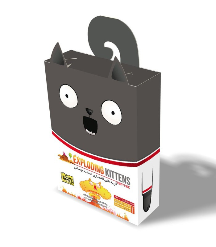 بازی فکری مدل گربه های انفجاری نسخه مهمانی (Exploding Kittens Party Pack)