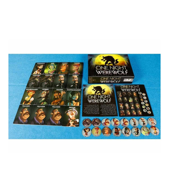 بازی فکری مدل گرگینه یک شبه (One Night Ultimate Werewolf) بازی نوین