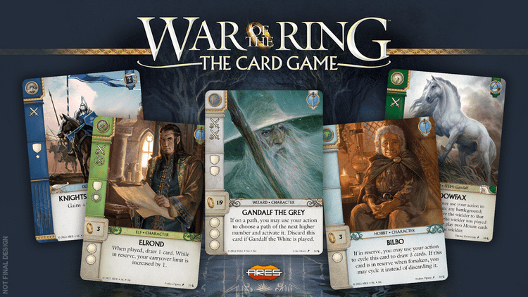 بازی فکری مدل جنگ حلقه نسخه کارتی (War of the Ring: The Card Game)