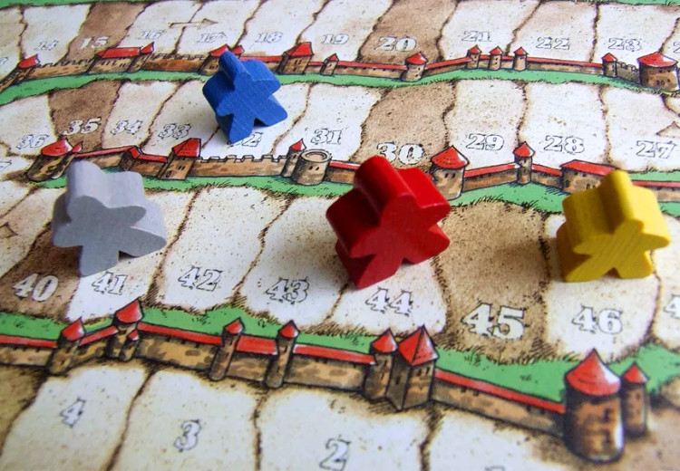 میپل بازی فکری مدل قلعه رودخان (Carcassonne) هیروگیمز