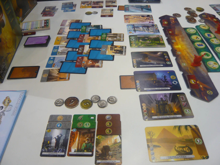 بازی فکری مدل عجایب هفتگانه: دوئل (Seven Wonders: Duel)