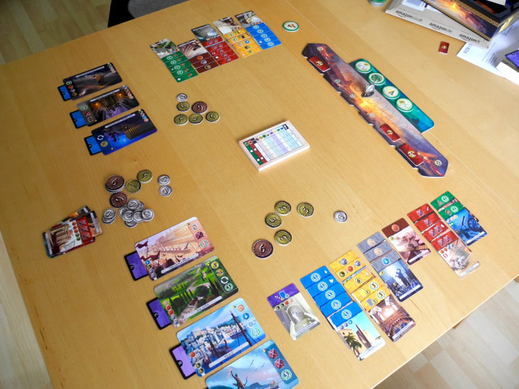 بازی فکری مدل عجایب هفتگانه: دوئل (Seven Wonders: Duel)