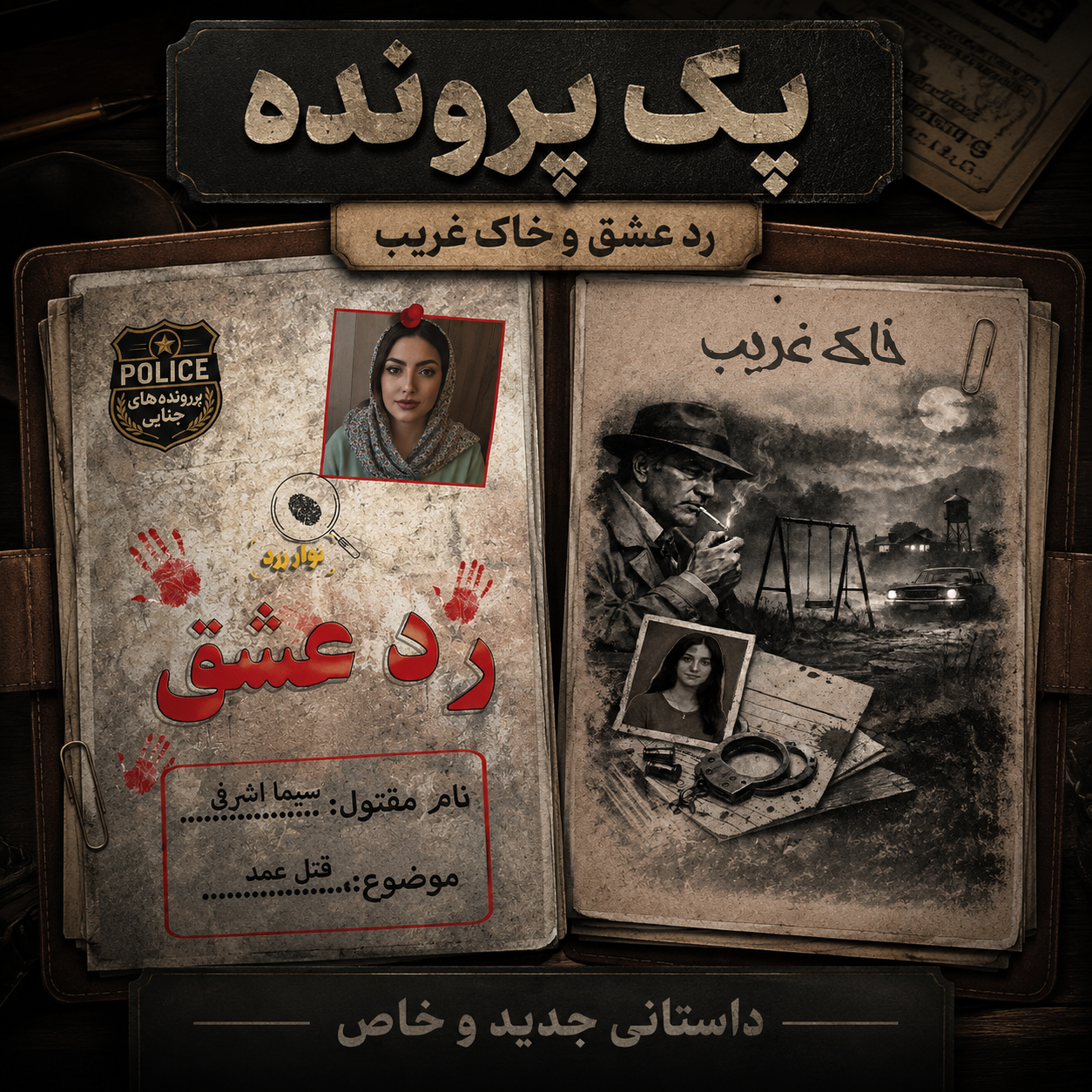 پک بازی فکری جنایی مدل  رد عشق و خاک غریب