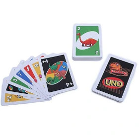 کارت بازی فکری مدل اونو ژوراسیک (UNO Jurassic)