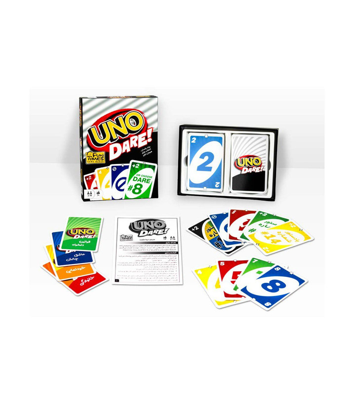 محتوا بازی فکری مدل اونو جرئت (UNO Dare)