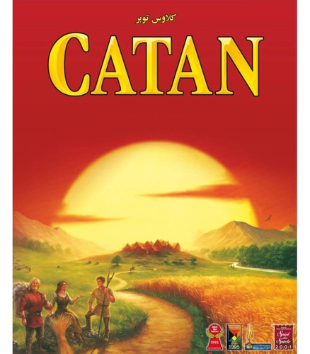 باکس بازی فکری مدل باندل مهاجران کاتان + پک آپگرید سه بعدی (Catan + Upgrade Pack)