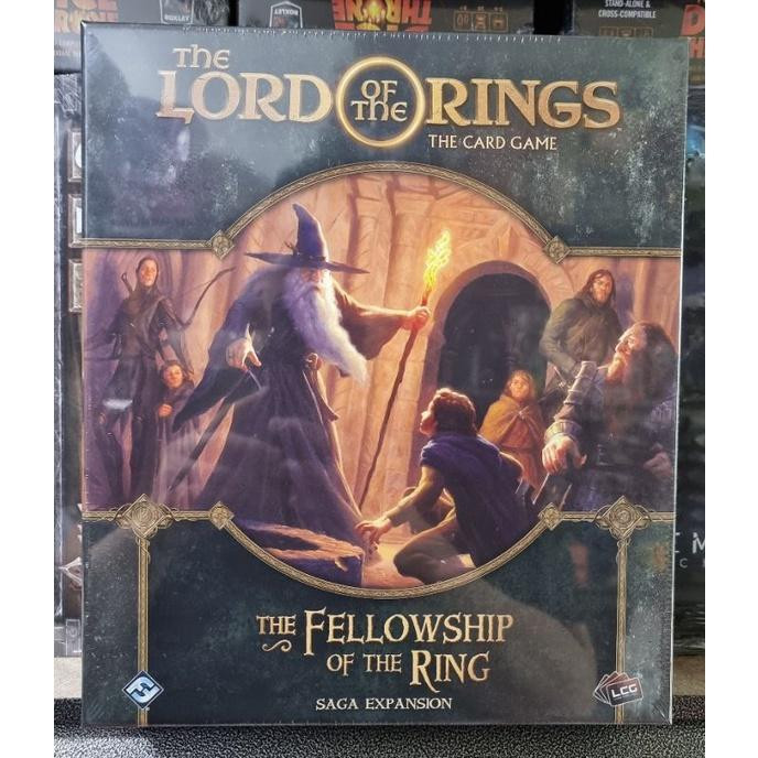 بازی فکری مدل باندل ارباب حلقه ها کارتی + افزونه یاران حلقه (The Lord of The Rings: The Card Game + The Fellowship of The Ring)