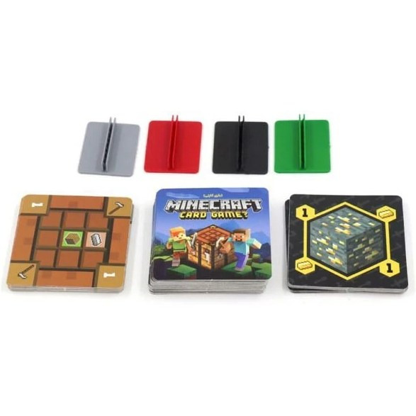 بازی فکری مدل ماینکرفت کارتی (Minecraft Card Game)