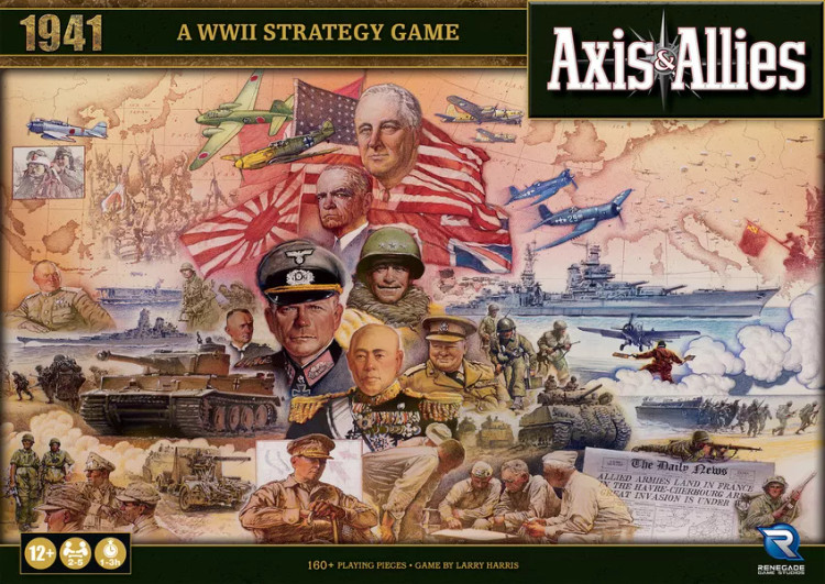 بازی فکری مدل محور و متفقین 1941 (Axis & Allies 1941)