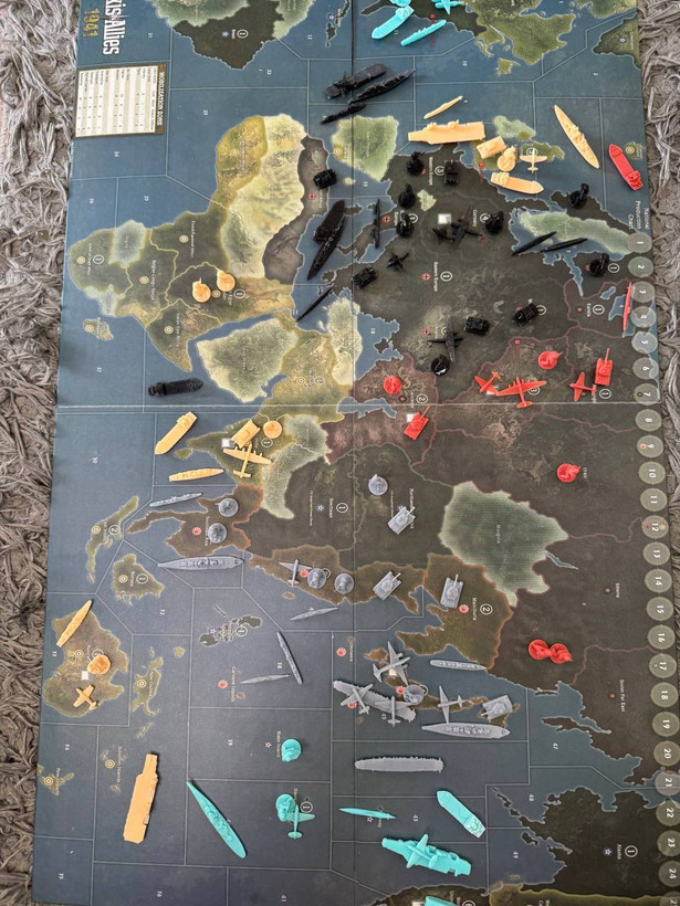 بازی فکری مدل محور و متفقین 1941 (Axis & Allies 1941)