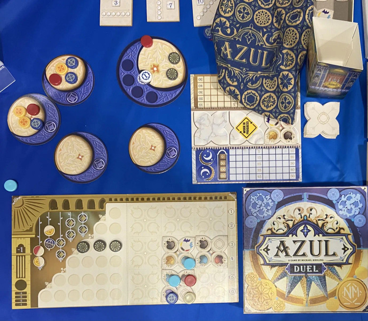 بازی فکری مدل آزول دوئل (Azul Duel)