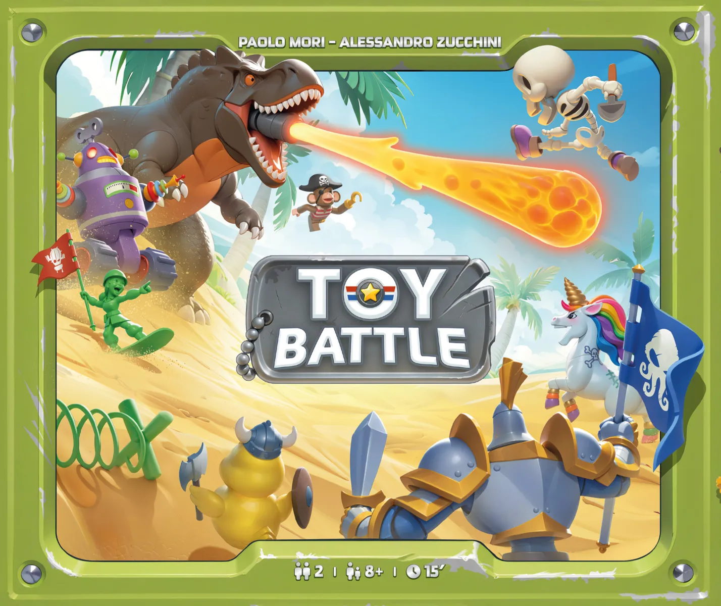 بازی فکری مدل نبرد اسباب بازی (Toy Battle)