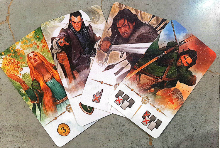 بازی فکری مدل افزونه یاران دوئل ارباب حلقه ها (The Lord of The Rings Duel For Middle-Earth: Allies)