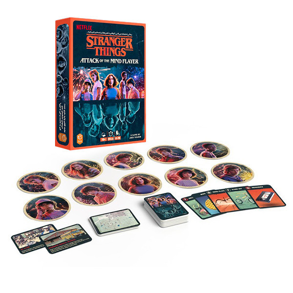 بازی فکری مدل چیزهای عجیب (Stranger Things Attack of The Mind Flayer)