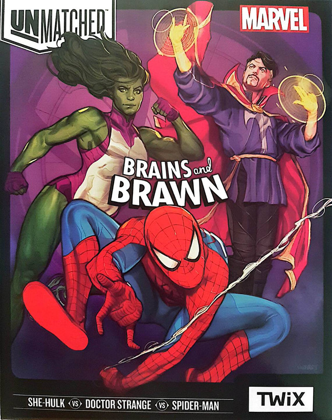 بازی فکری مدل آنمچد مارول: هوش و قدرت (Unmatched: Brains And Brawn)