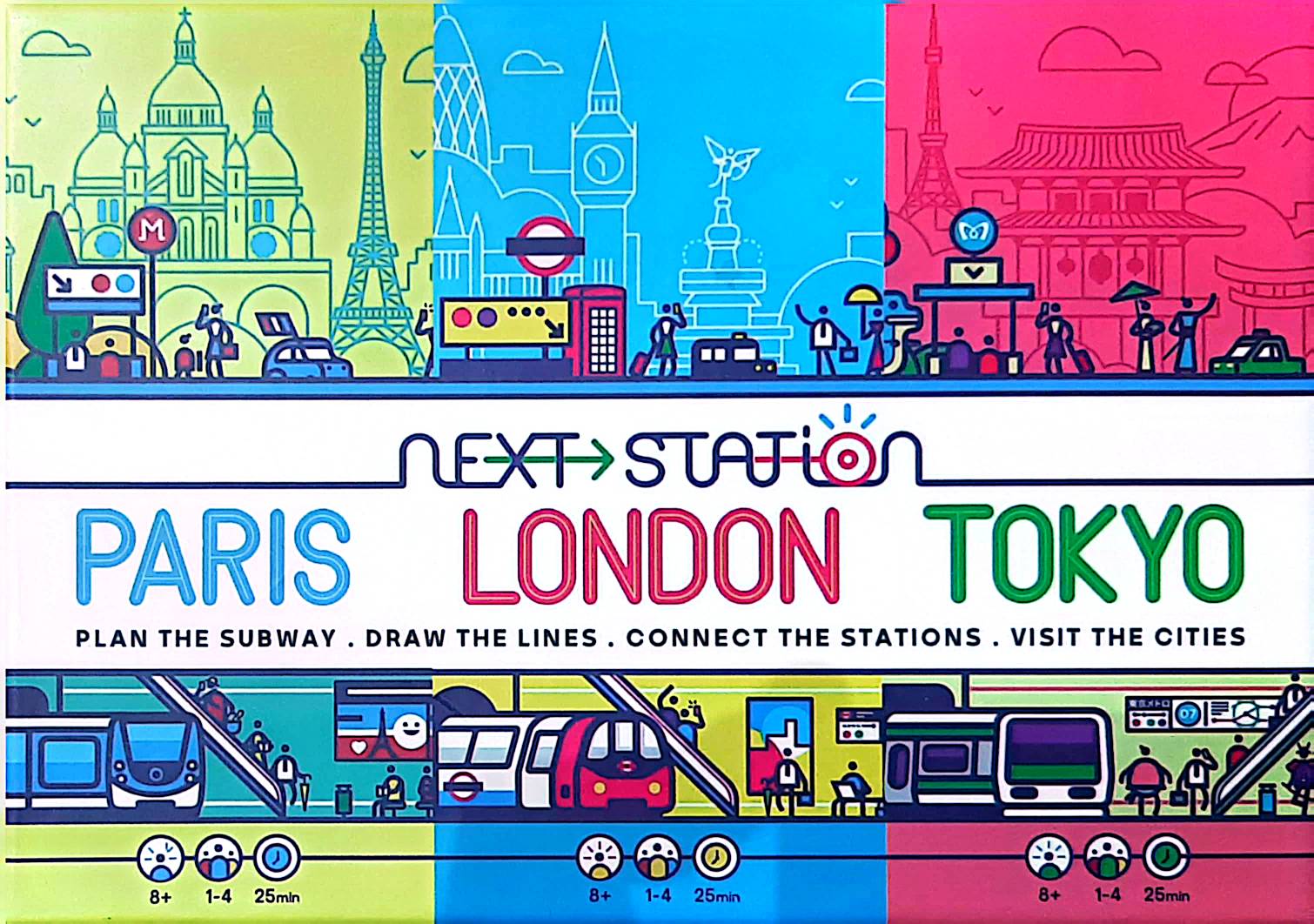 بازی فکری مدل ایستگاه بعدی (Next Station)